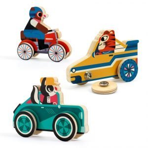 DEJECO CLIP'N'ROLL WOOD PUZZLE