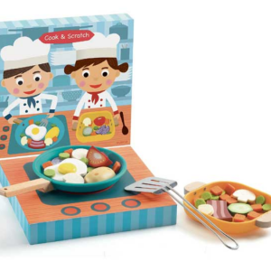 DJECO ROLE PLAY COOK AND SCRATCH SET