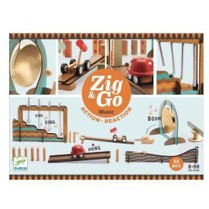 DJECO ZIG AND GO MUSIC AND GO SET 52 PIECES 8+