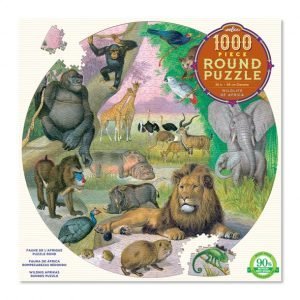 EEBOO AFRICA ROUND PUZZLE | ROUND 1,000 PIECES