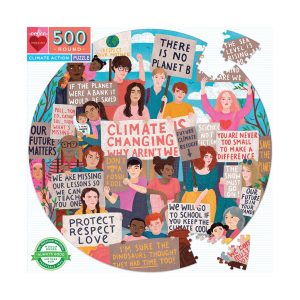 EEBOO CLIMATE DEMO ROUND PUZZLE | 500 PIECES