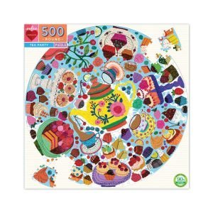 EEBOO TEA PARTY ROUND PUZZLE | 500 PIECES