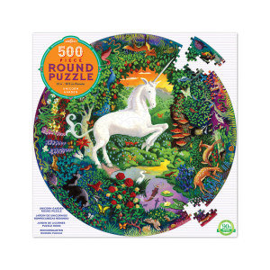 EEBOO UNICORN ROUND PUZZLE | 500 PIECES
