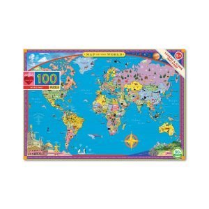 100 PIECE PUZZLE | WORLD MAP