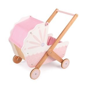 BIGJIGS/ TIDLO 3 IN 1 WOODEN PRAM