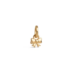 Enamel - Gold Charm, Baby Bow