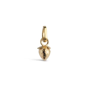 Enamel - Charm, Sunny Strawberry Gold