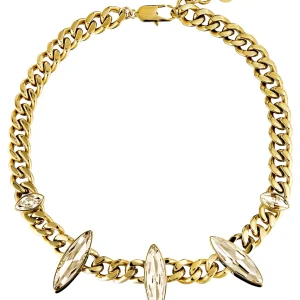 DYRBERG/KERN OPSICA GOLD NECKLACE