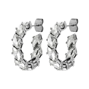 DYRBERG/KERN TAMARIN CLEAR EARRING