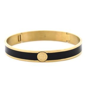 DYRBERG/KERN PENNIKA BLACK BRACELET