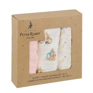 Flopsy Baby Collection Muslin Squares (set of 3)