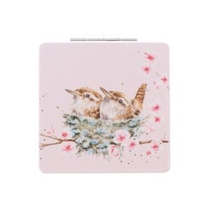Wrendale - 'Home Tweet Home' Wren Compact Mirror