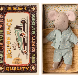 Maileg - Little brother mouse in matchbox
