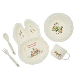 Peter Rabbit Christmas Dinner Set