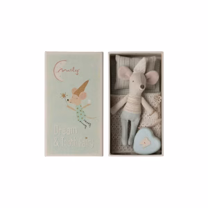 Maileg - Tooth fairy mouse - Little brother in matchbox