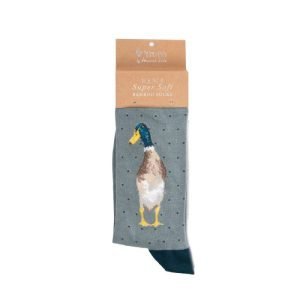 Wrendale - 'Guard Duck' Duck Men's Socks