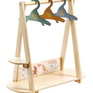 Djeco Doll toys - Clothing Rack - Wood