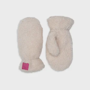 Billybelt - Sherpa fleece mittens - cream