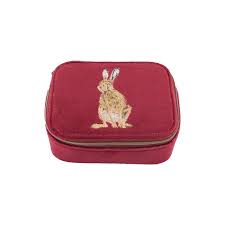 Wrendale Designs - 'Golden Hour' Hare Embroidered Accessory Case