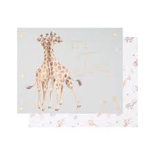 Wrendale - 'Double the Joy - It's Twins' Giraffe Card