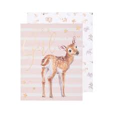 Wrendale - 'Loved Deerly - It's a Girl' Deer Card