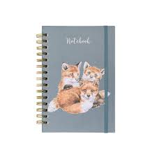 Wrendale - 'Snug as a Cub' Fox Notebook