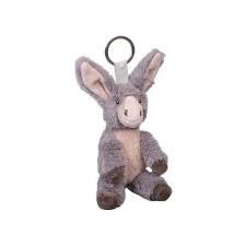 Wrendale - 'Jack' Donkey Plush Character Keyring
