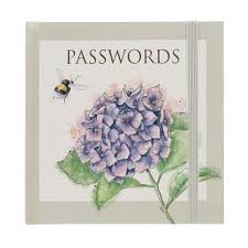 Wrendale - 'Hydrangea' Bee Password Book
