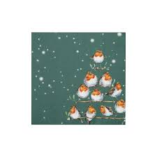 Wrendale - 'Rockin' Robins' Robin Lunch Napkin