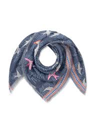Codello - JACQUARD SQUARE COTTON MIX BIRDS+EM