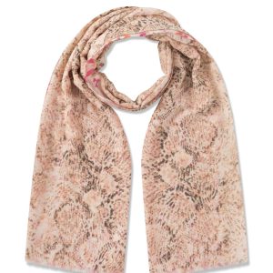 Codello- PRINTED SCARF MODAL/COTTON ANIMAL PATTERN MIX