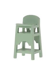 Maileg - High chair, Mouse - Mint