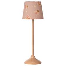 Maileg - Floor lamp, Miniature - Dark powder
