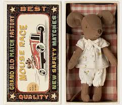 Maileg - Big sister mouse in matchbox