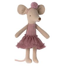 Maileg - Ballerina mouse, Little sister - Heather
