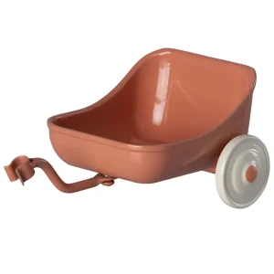 Maileg -Tricycle hanger, Mouse - Coral