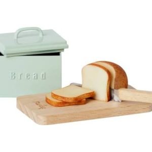 Maileg - Bread box w. utensils, Miniature