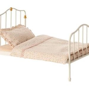 Maileg - Vintage bed, Mouse - Off white