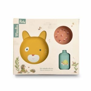 Moulin Roty Trois Petit Lapins Baby Dish Set