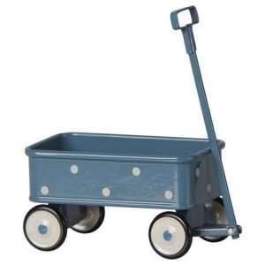 Maileg - Wagon, Mouse - Blue